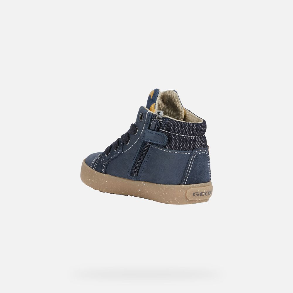 Geox Sneakers Navy Kilwi Boy - Geox Baby Shoes - ZVHTOJ285